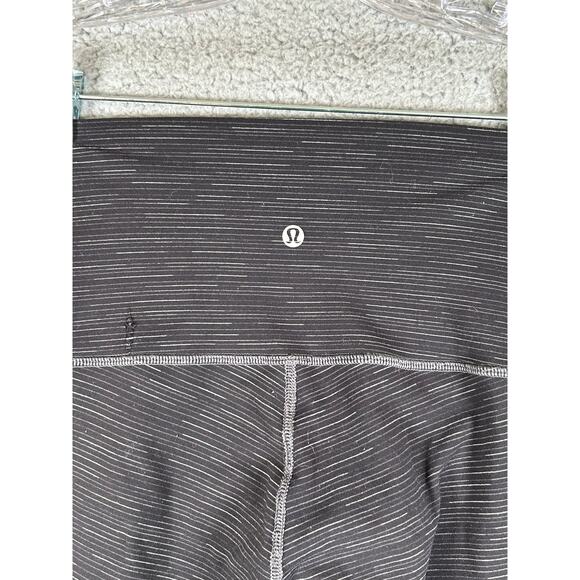 Lululemon women Wunder Under Legging High Rise 27" size 4 Silver Running Gym - Picture 5 of 11